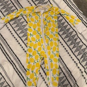 Little Sleepies Lemons Print Zippy